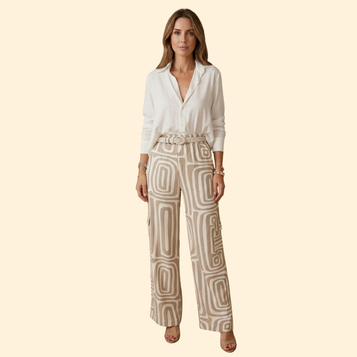 Women's Geometric Print Set