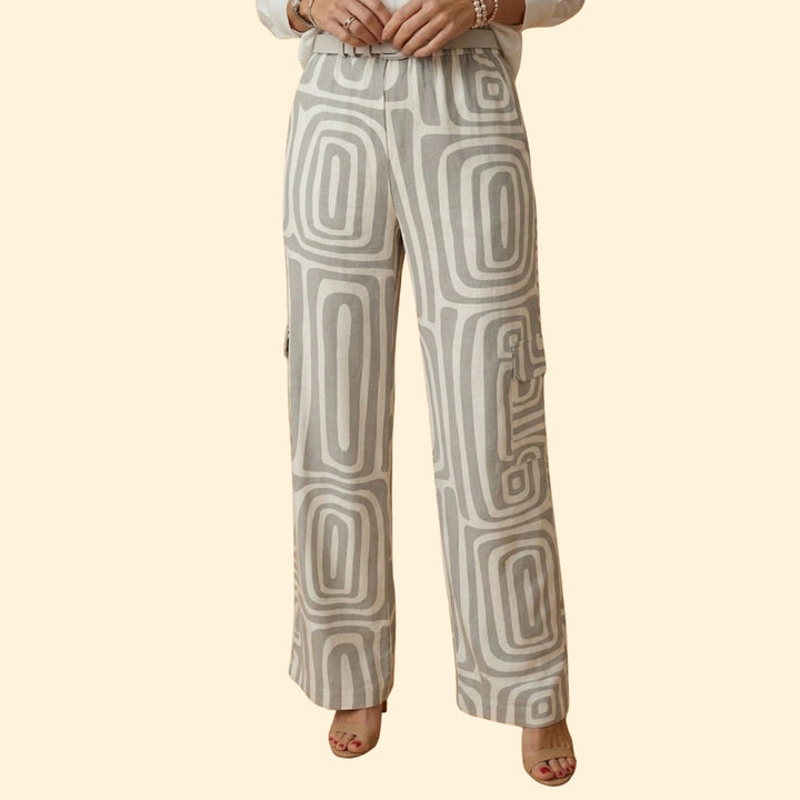Women's Geometric Print Set