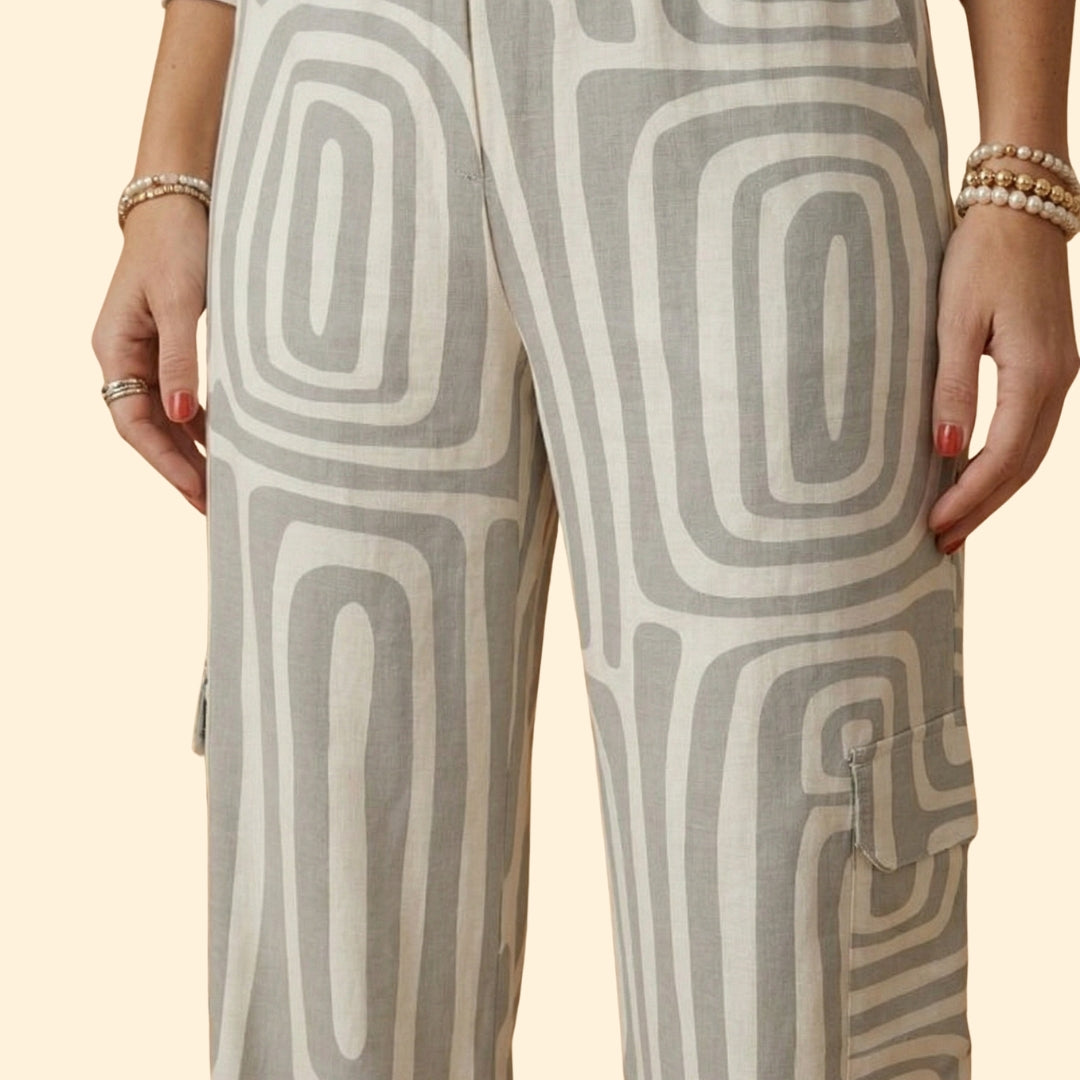 Women's Geometric Print Set