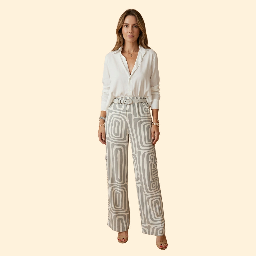 Women's Geometric Print Set