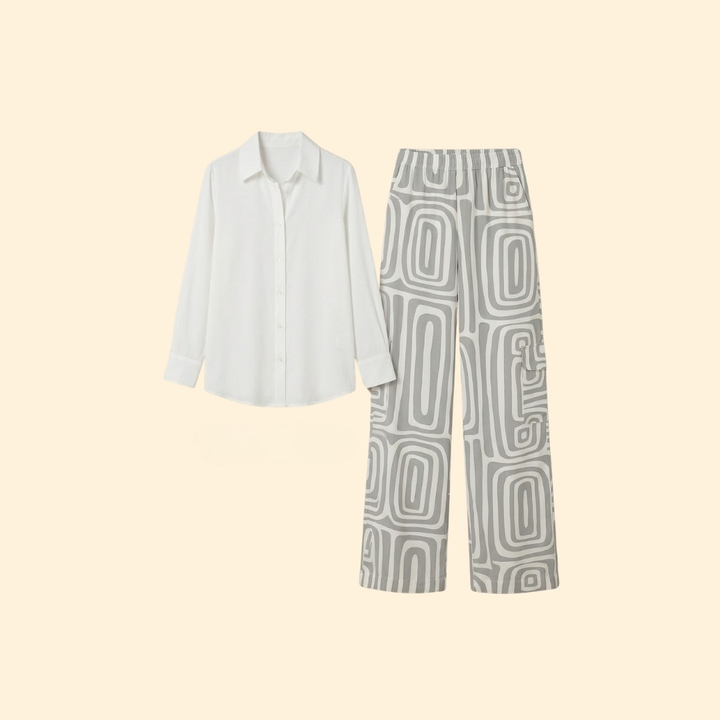 Women's Geometric Print Set