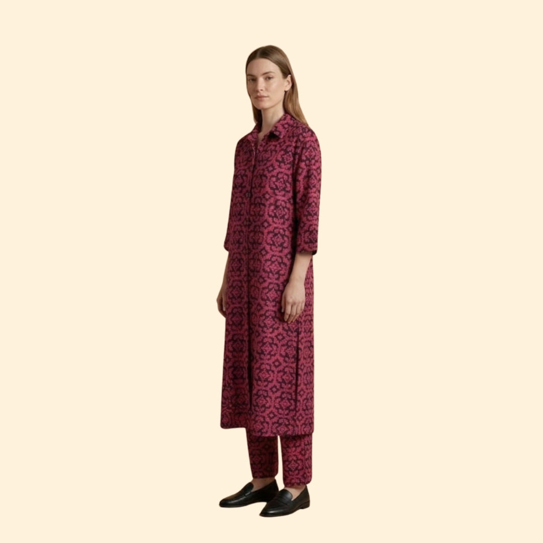 Women's Geometric Two-Piece Set
