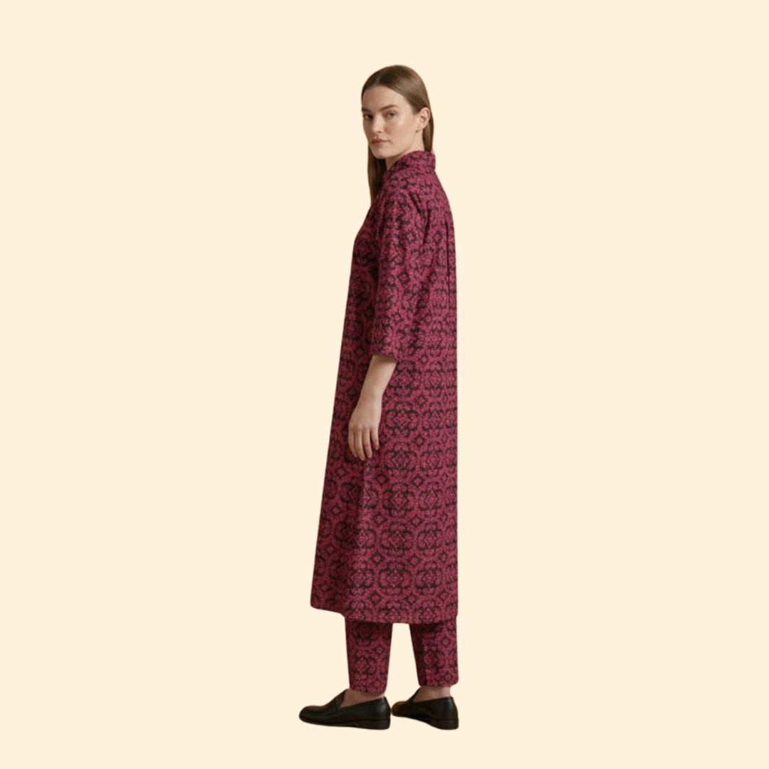 Women's Geometric Two-Piece Set