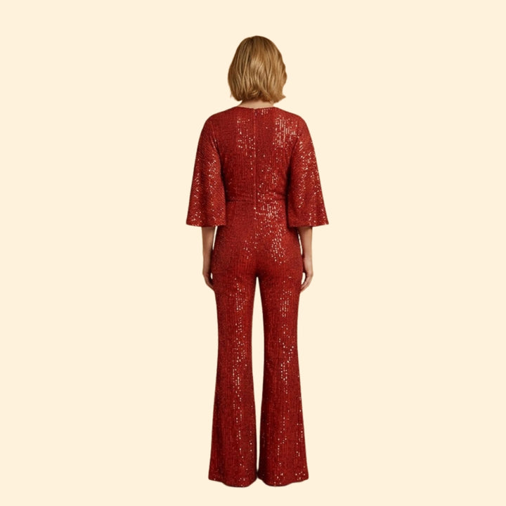 Women's Glamorous Sequin Jumpsuit