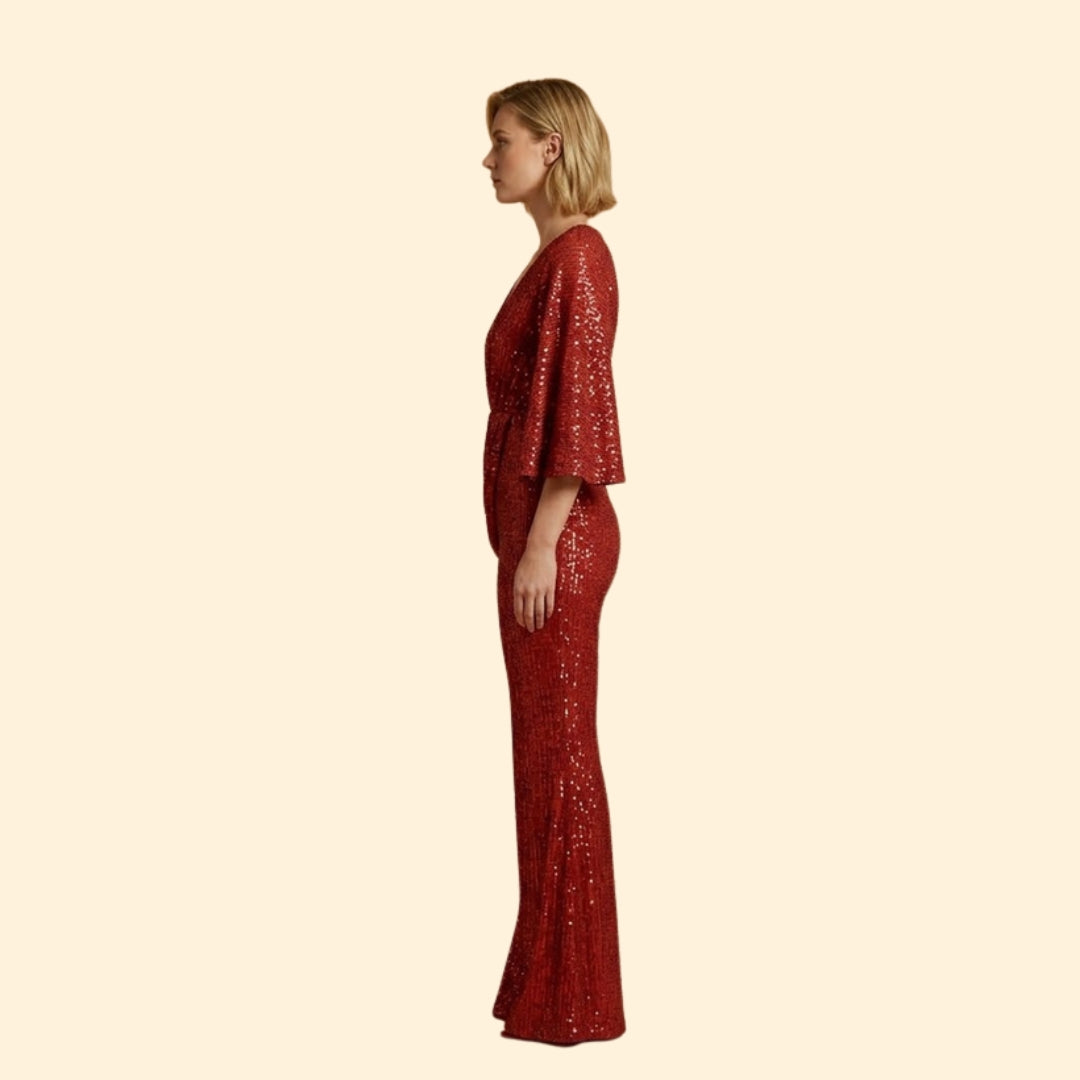 Women's Glamorous Sequin Jumpsuit