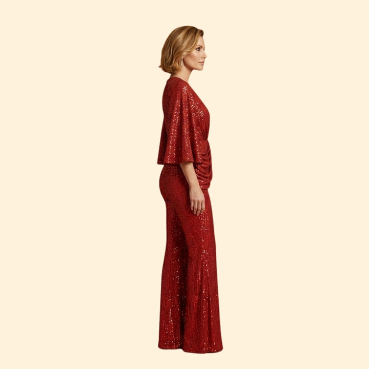 Women's Glamorous Sequin Jumpsuit