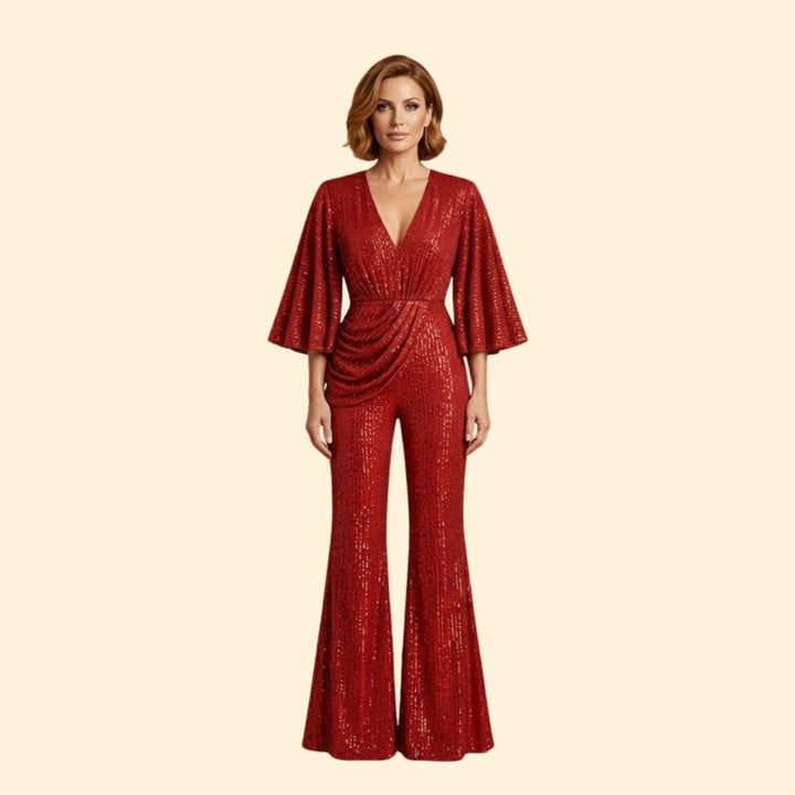 Women's Glamorous Sequin Jumpsuit