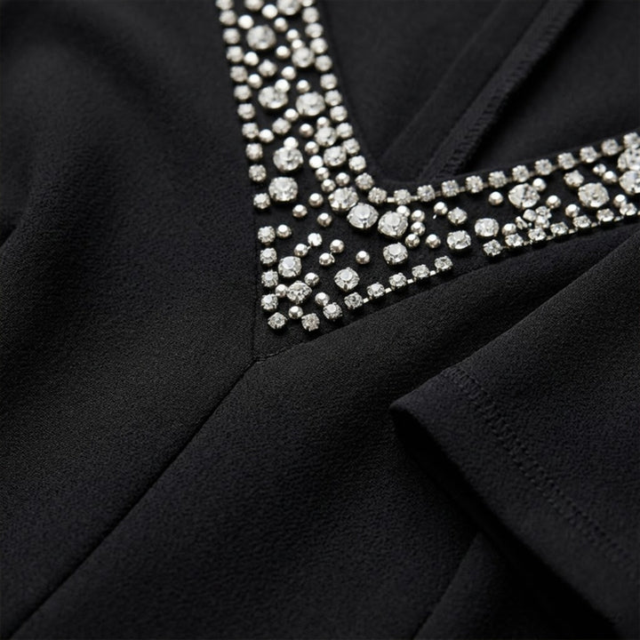 Women's Glittery Off-Shoulder Jumpsuit