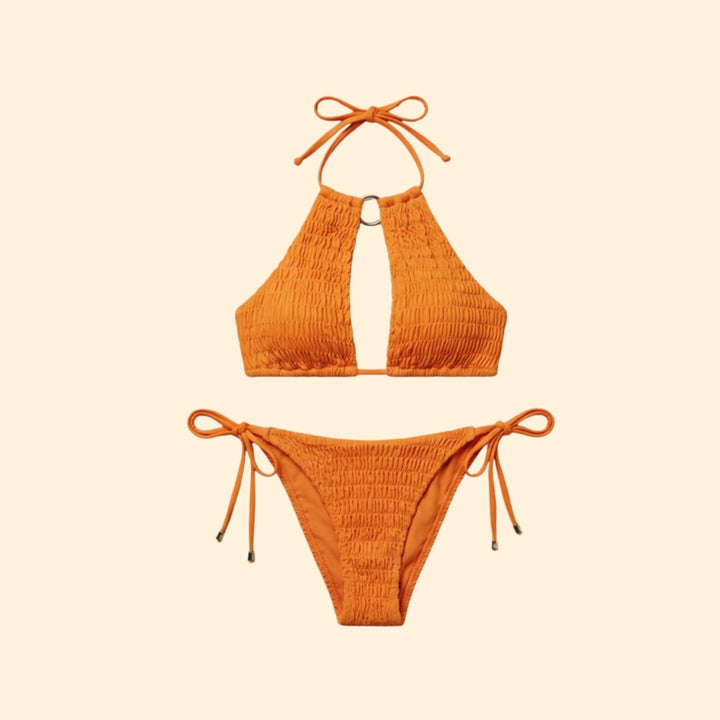 Women's Halter Neck Bikini Set