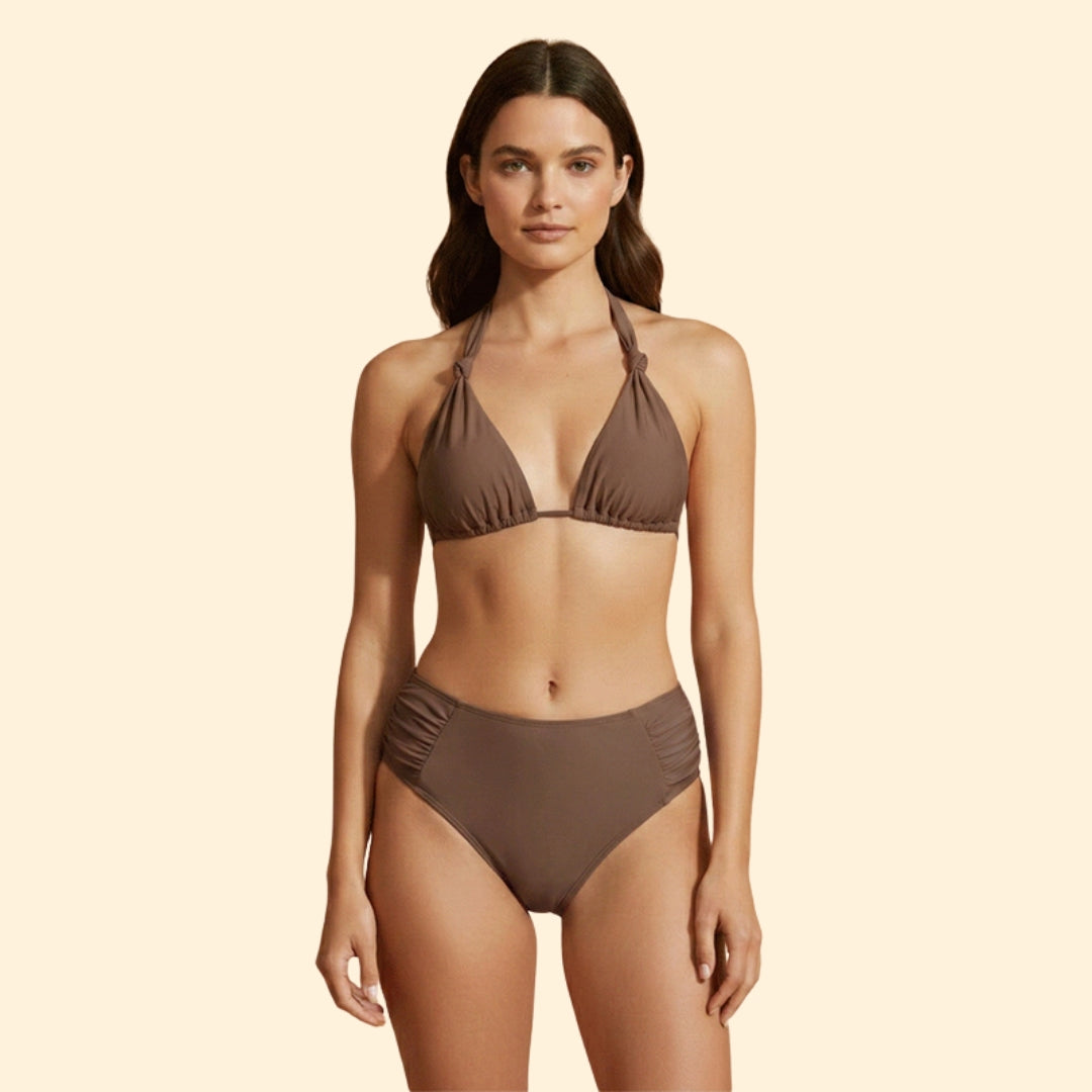 Women's Halter Neck Bikini Set
