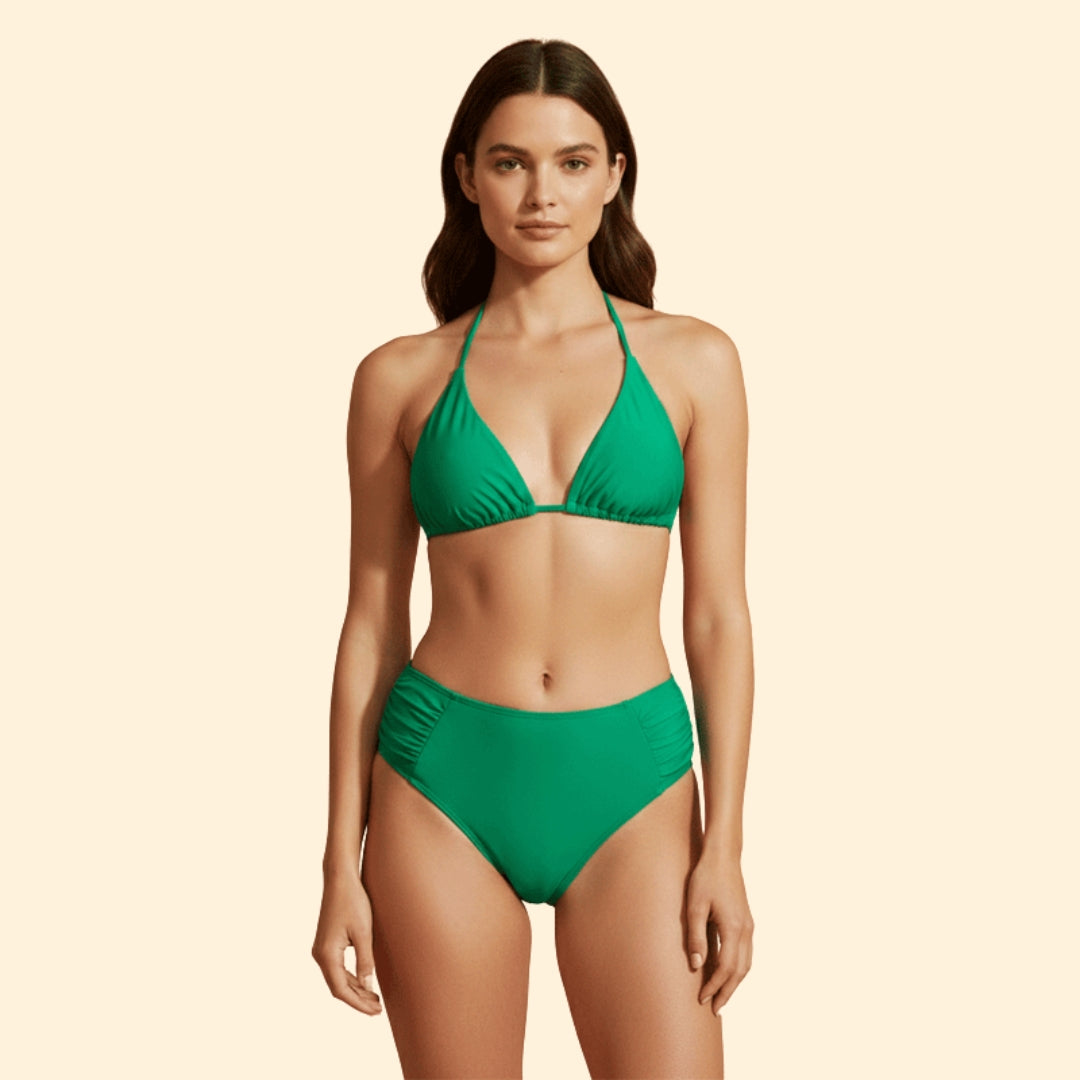 Women's Halter Neck Bikini Set