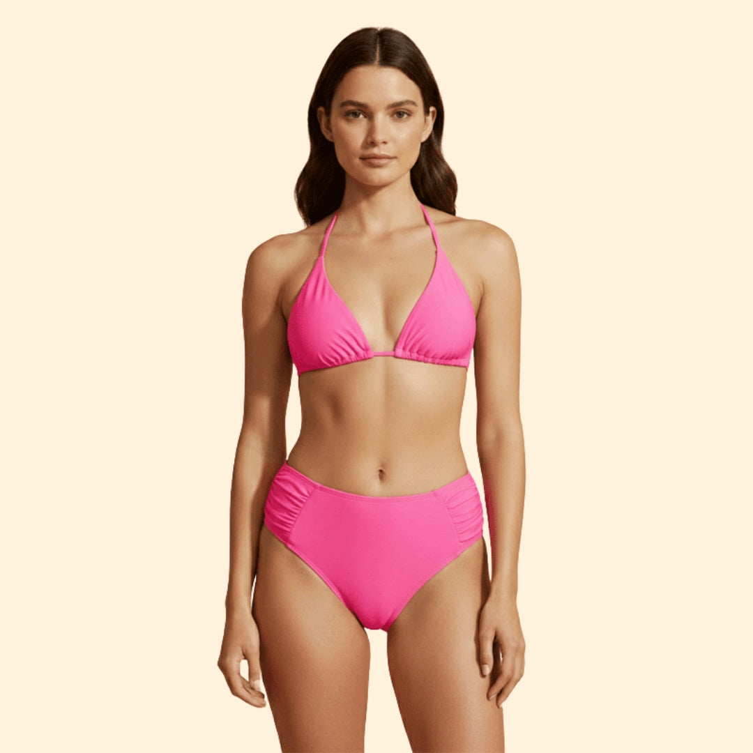 Women's Halter Neck Bikini Set