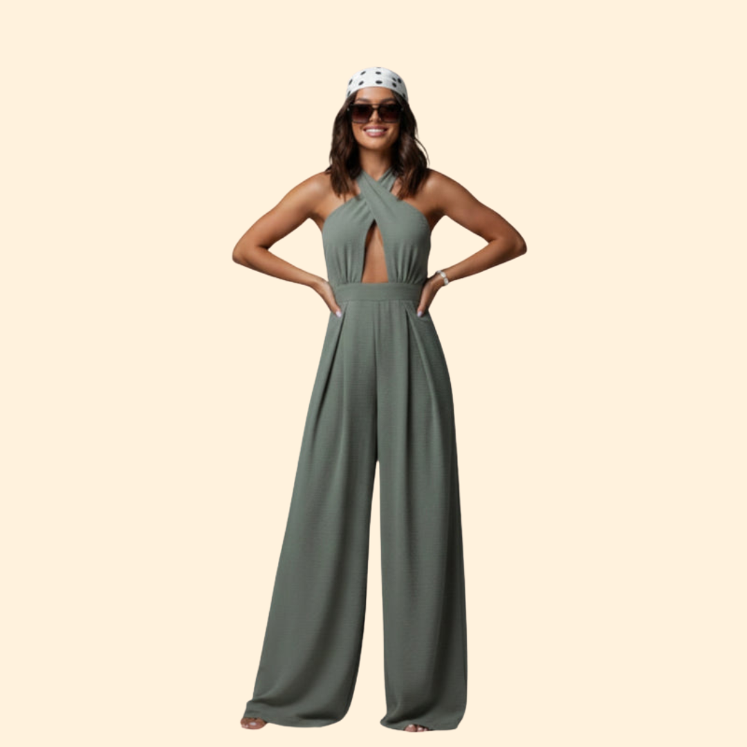 Women's Halter Neck Jumpsuit