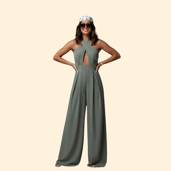 Women's Halter Neck Jumpsuit