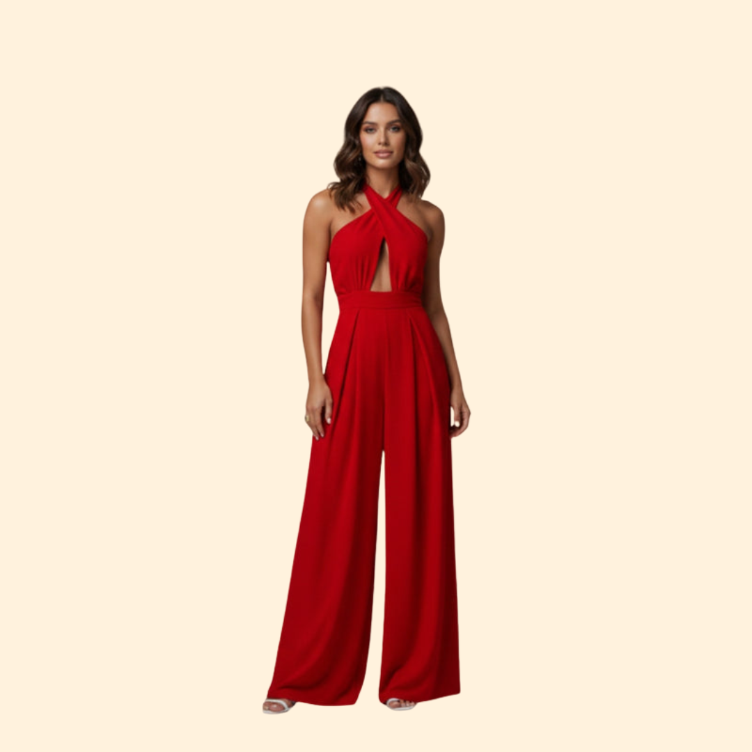 Women's Halter Neck Jumpsuit