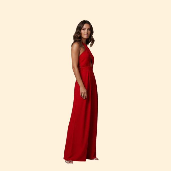 Women's Halter Neck Jumpsuit