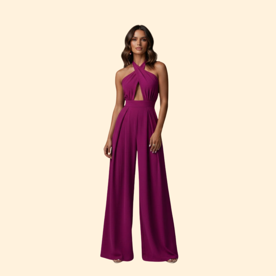 Women's Halter Neck Jumpsuit