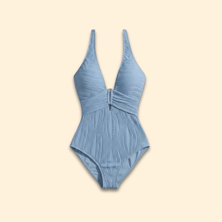 Women's Halter Ruched One-Piece