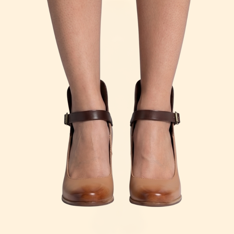 Women's Heel Sandals with Straps