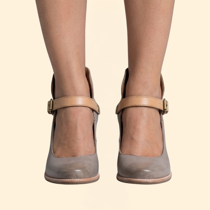 Women's Heel Sandals with Straps