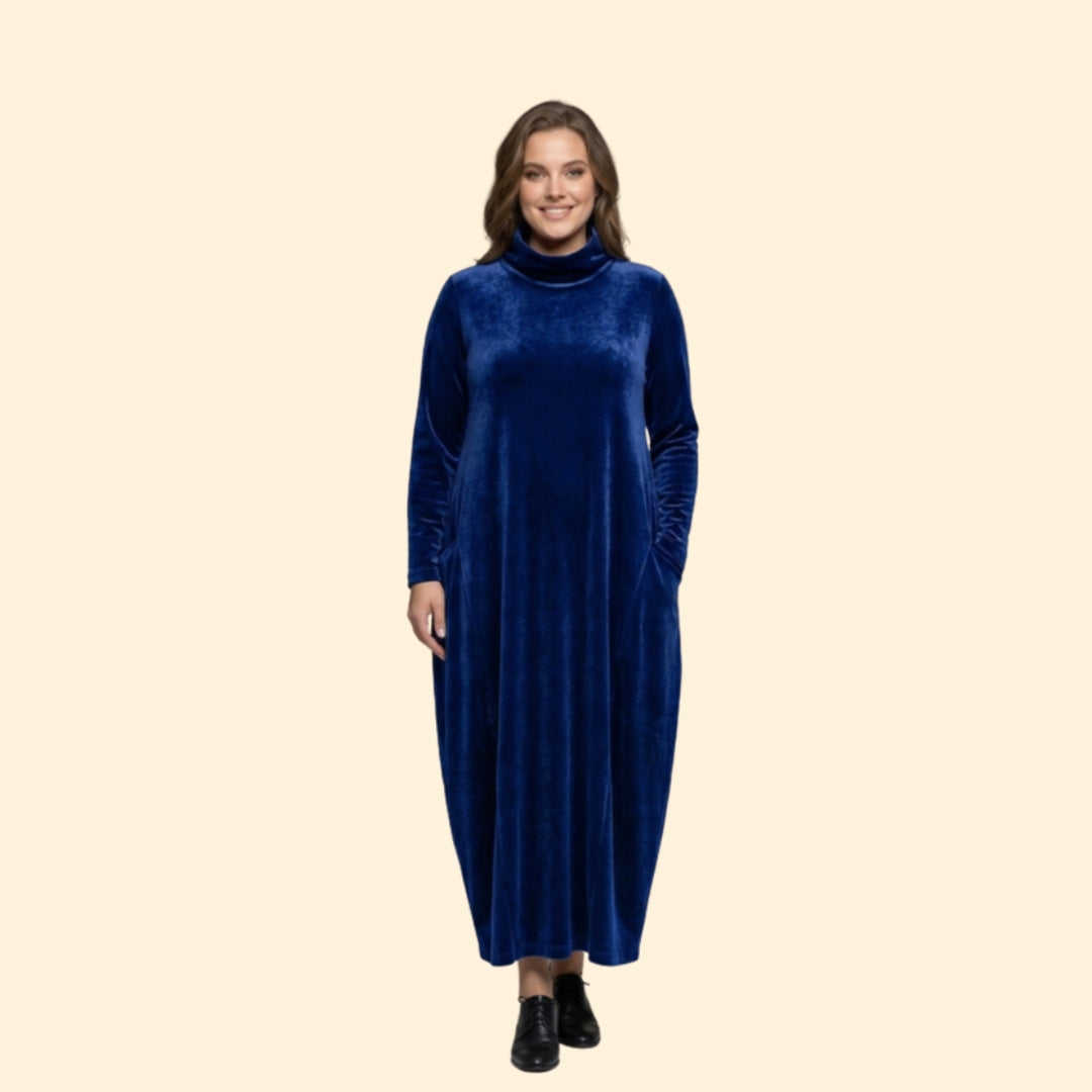 Women’s High Neck Maxi Dress