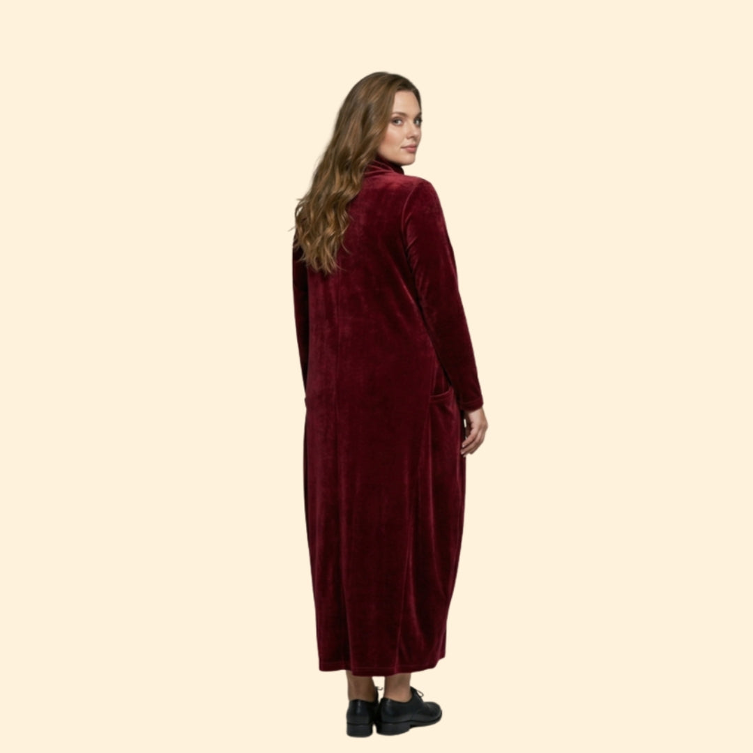 Women’s High Neck Maxi Dress
