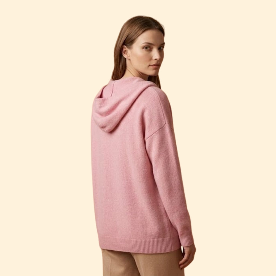 Women's Hooded Button Cardigan