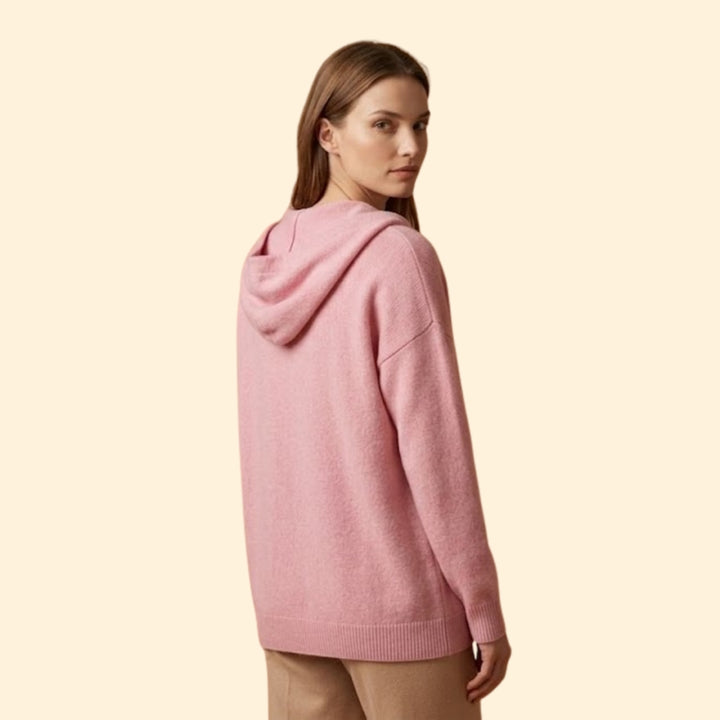 Women's Hooded Button Cardigan
