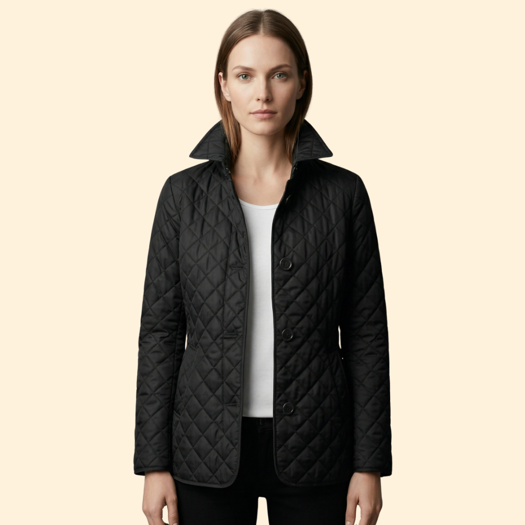 Women’s Jacket with Standing Collar