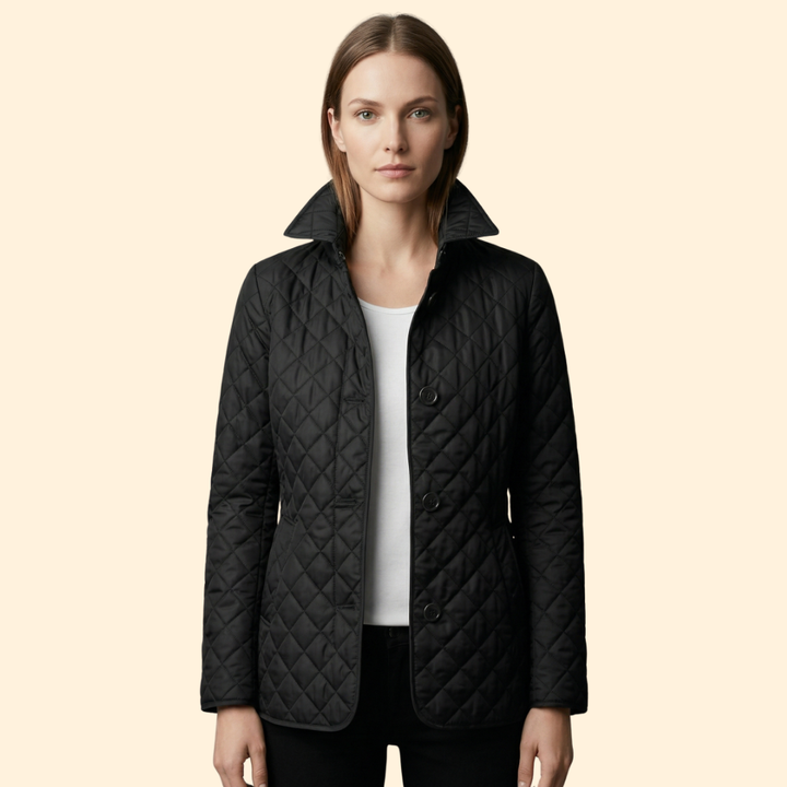 Women’s Jacket with Standing Collar