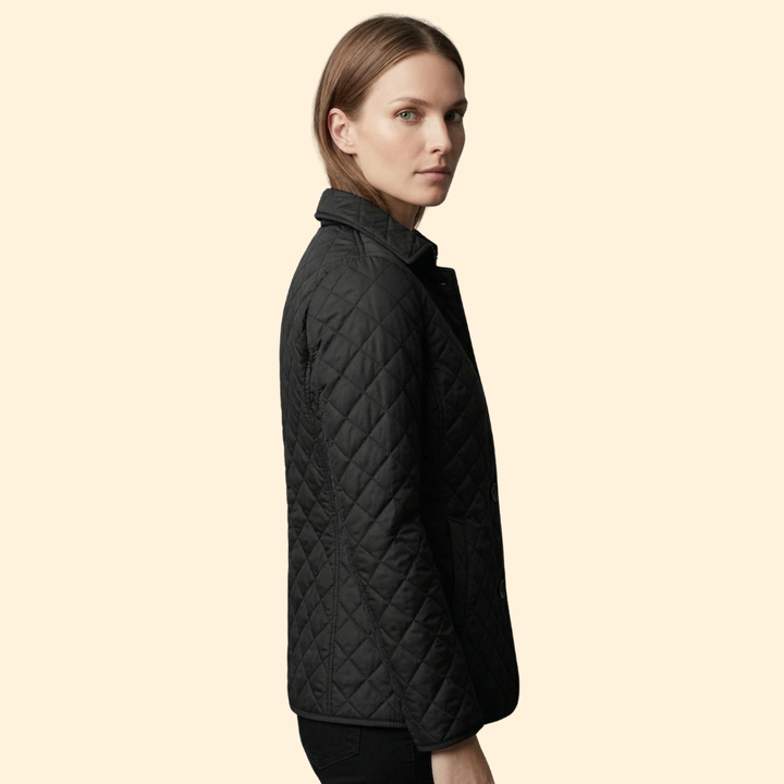 Women’s Jacket with Standing Collar