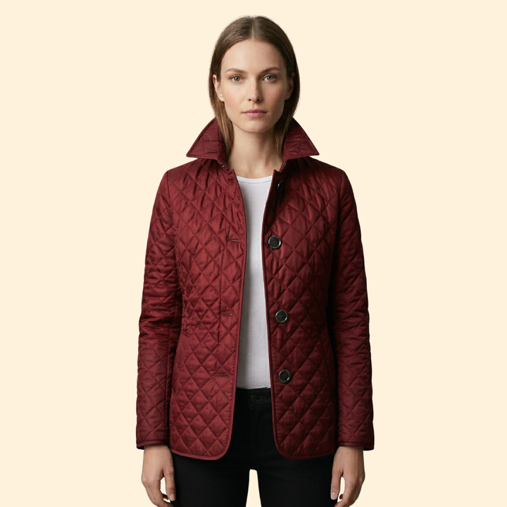 Women’s Jacket with Standing Collar