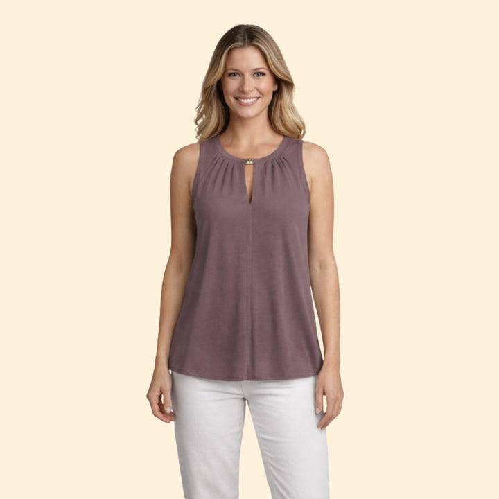 Women's Keyhole Neck Top