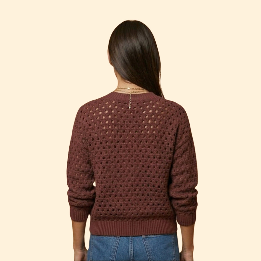 Women's Knit Zip Cardigan