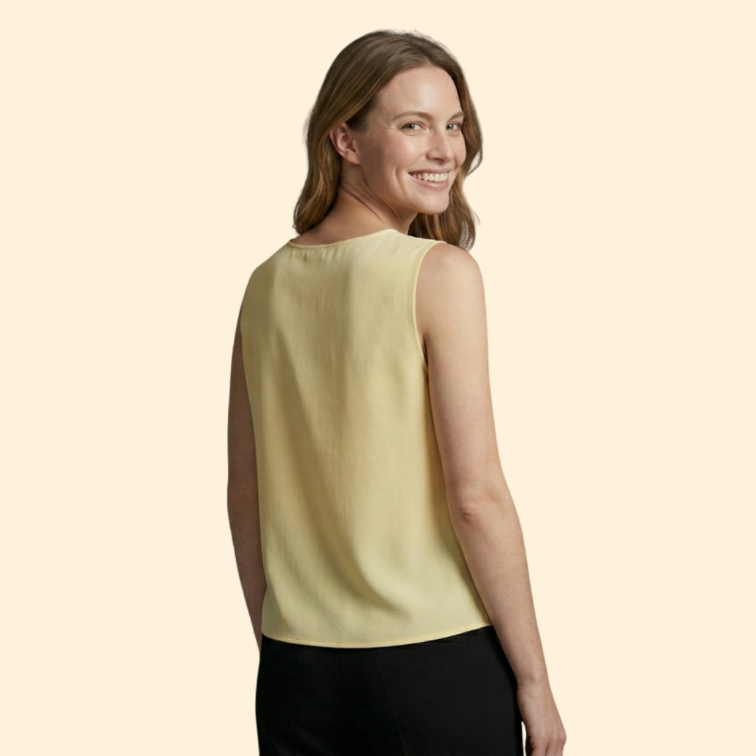 Women's Knitted Back Tie Top