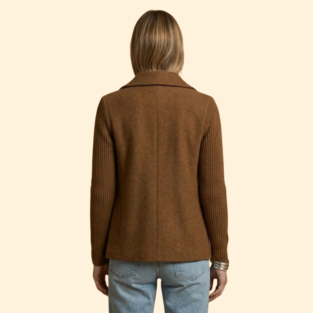 Women's Knitted Sleeve Coat