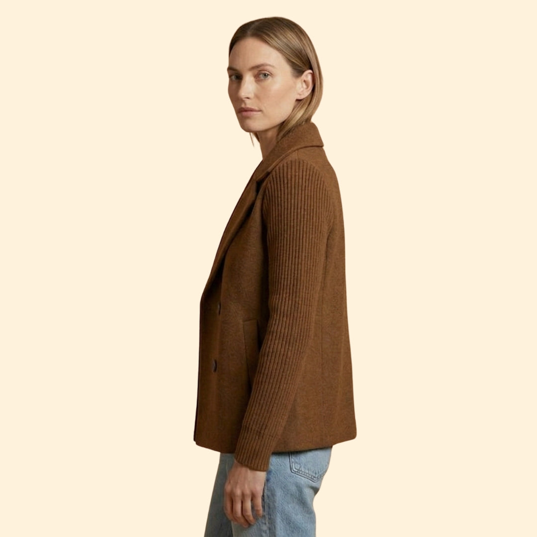 Women's Knitted Sleeve Coat