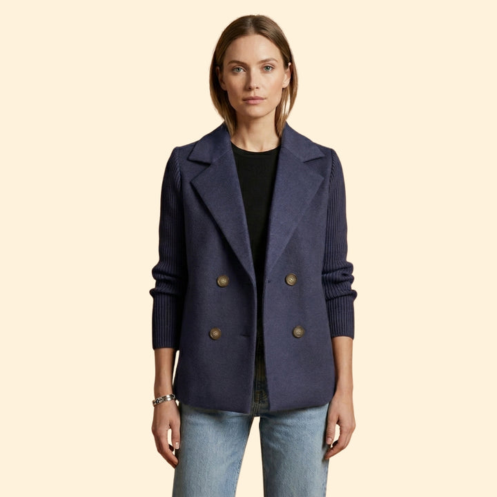Women's Knitted Sleeve Coat