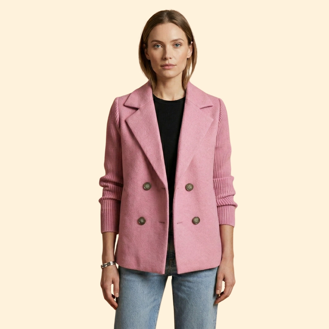 Women's Knitted Sleeve Coat