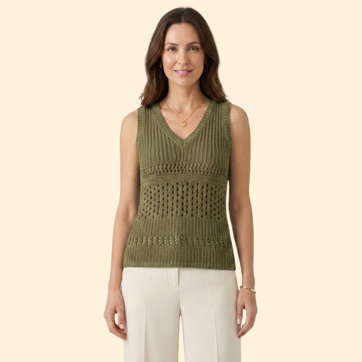 Women's Knitted Tank Chic