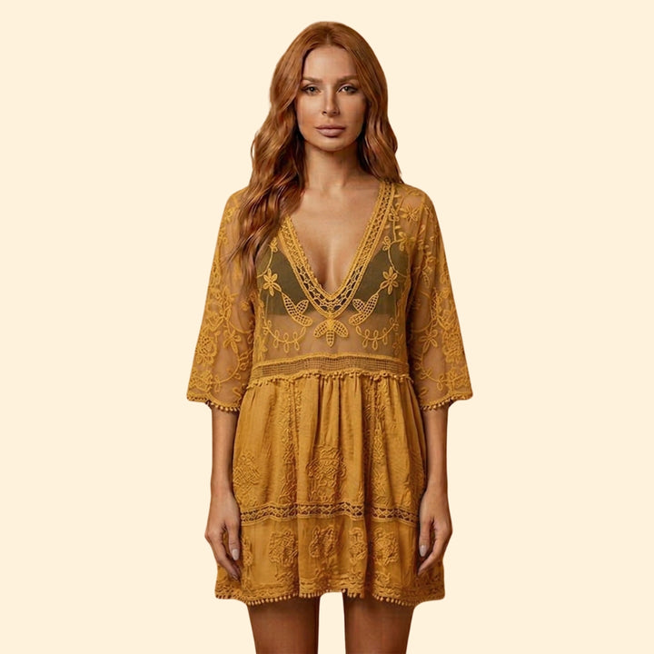 Women's Lace Cover-up Dress