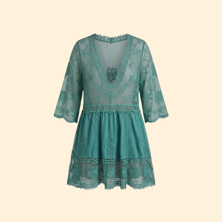 Women's Lace Cover-up Dress