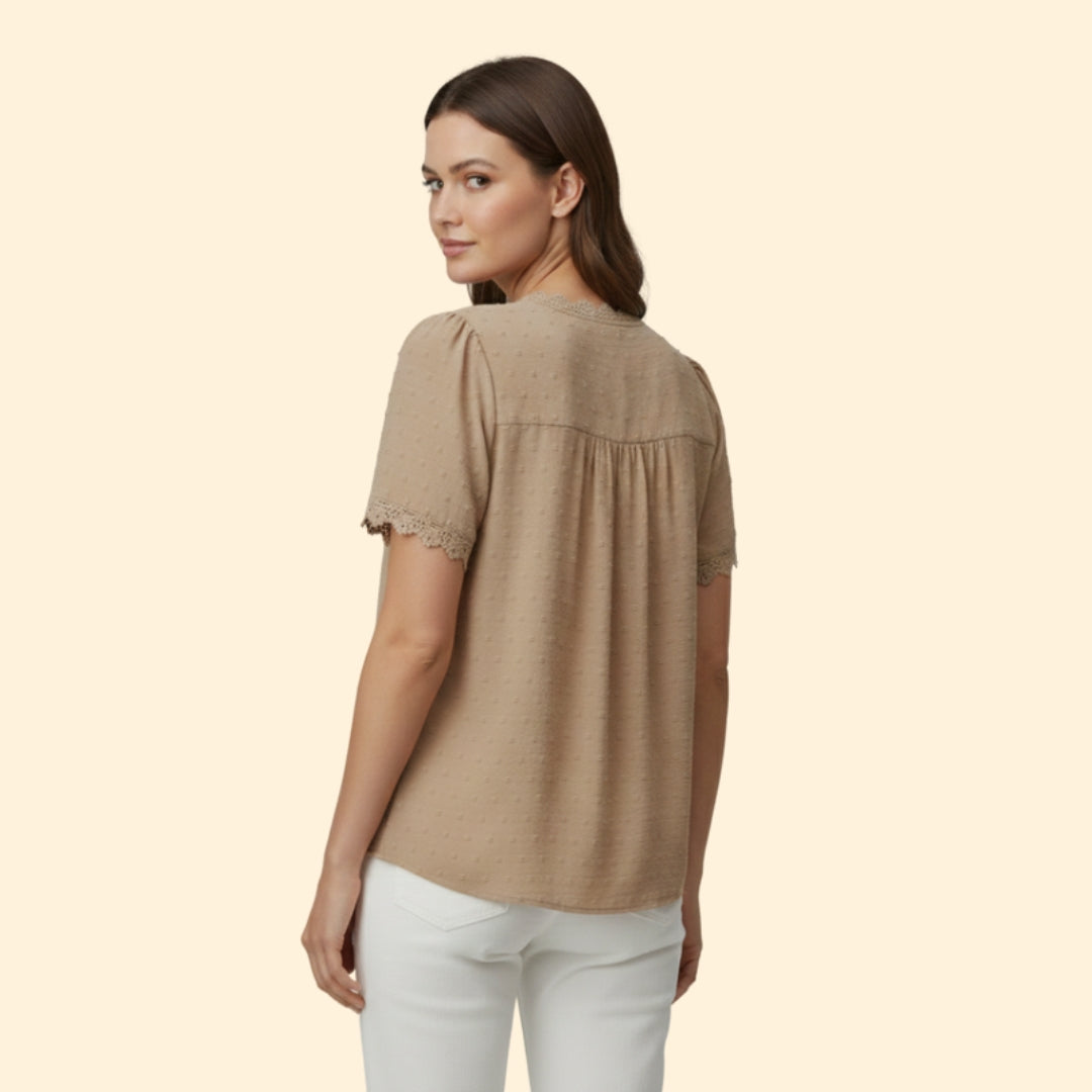 Women's Lace Detail Blouse