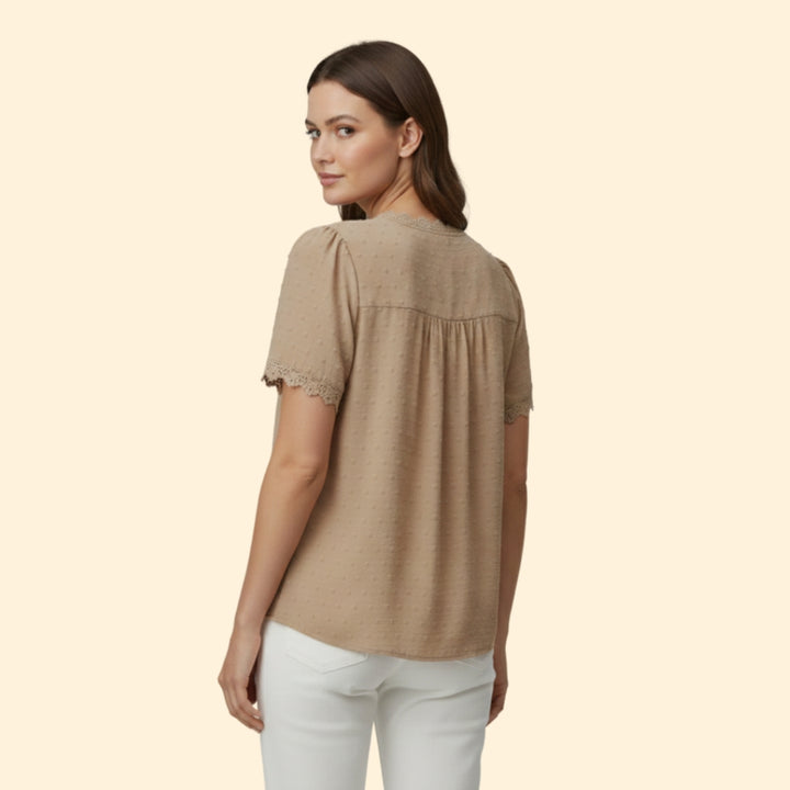 Women's Lace Detail Blouse