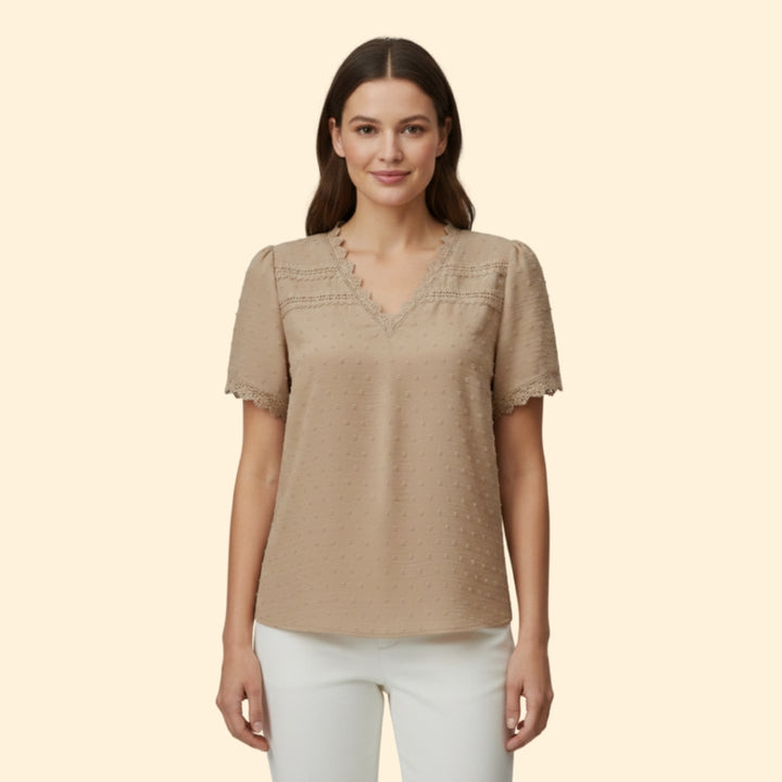 Women's Lace Detail Blouse