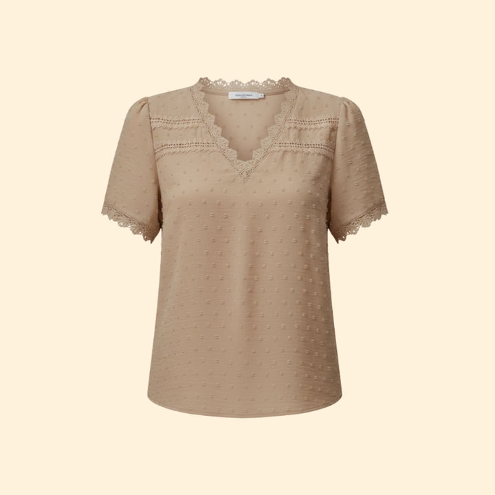 Women's Lace Detail Blouse