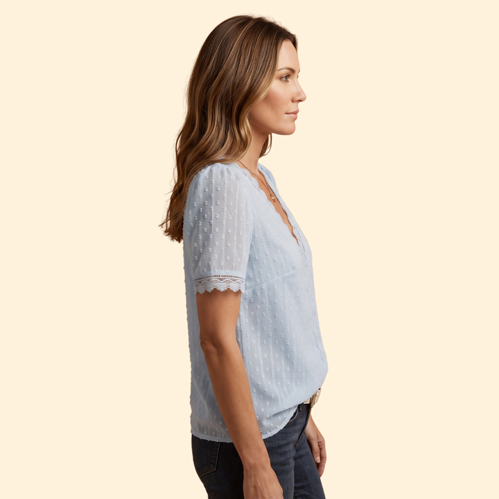 Women's Lace Detail Blouse