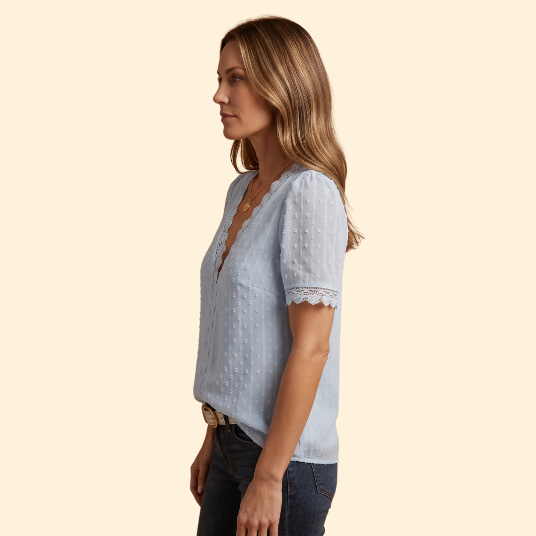 Women's Lace Detail Blouse