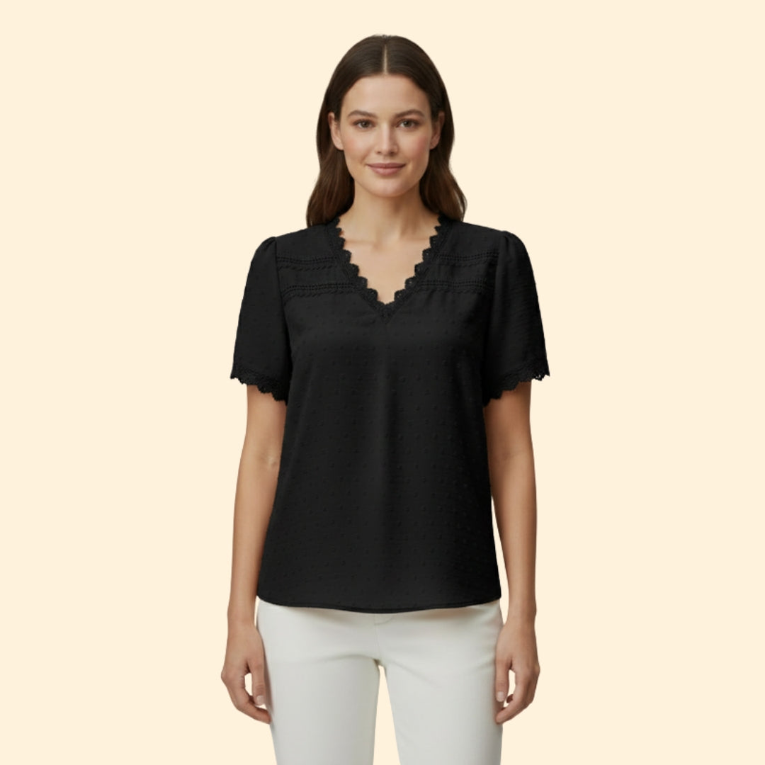 Women's Lace Detail Blouse