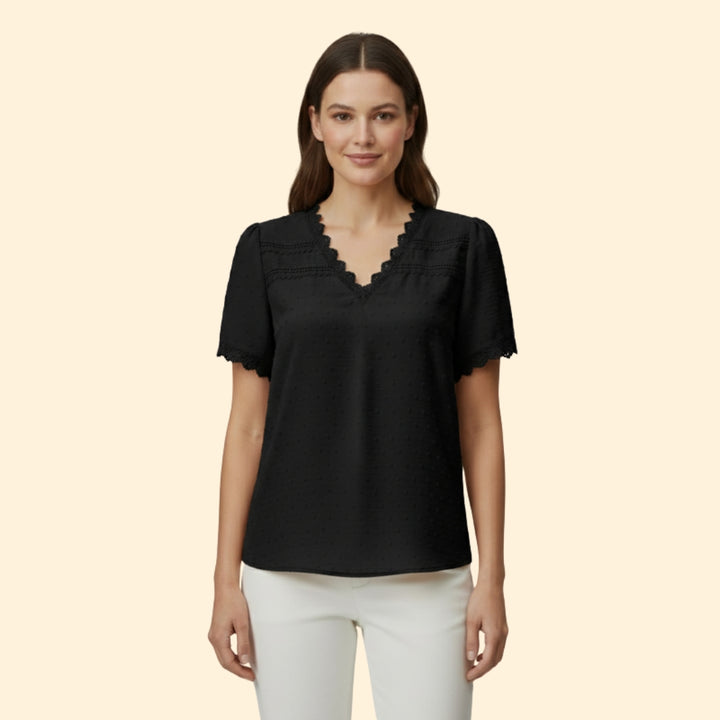 Women's Lace Detail Blouse